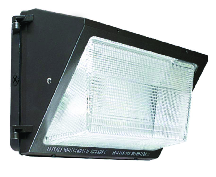 Product image for Wall pack LED 37W 120/277V 5000K 3442 lumens bronze