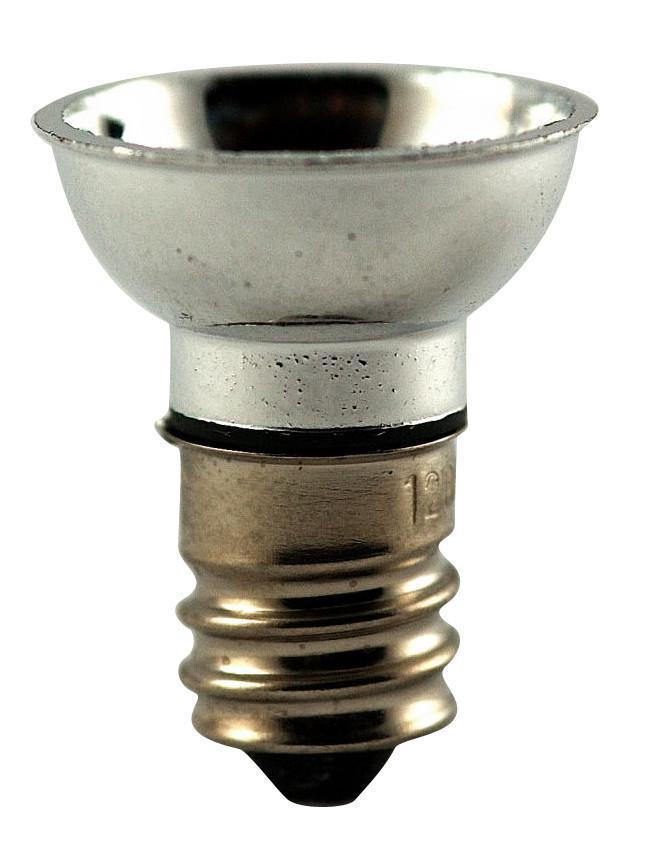 Product image for DISC - 120V .025A T-2 CANDELABRA SCREW BASE REFLECTOR