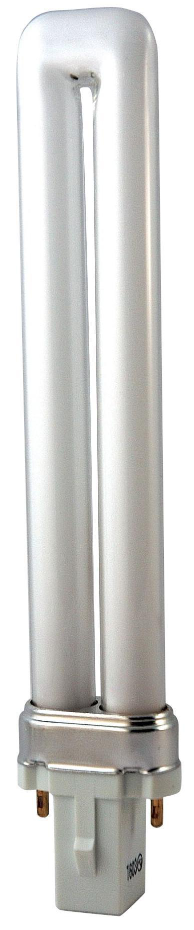 Product image for DISC 9W DUO-TUBE 5000K G23 BASE COMPACT FLUORESCENT