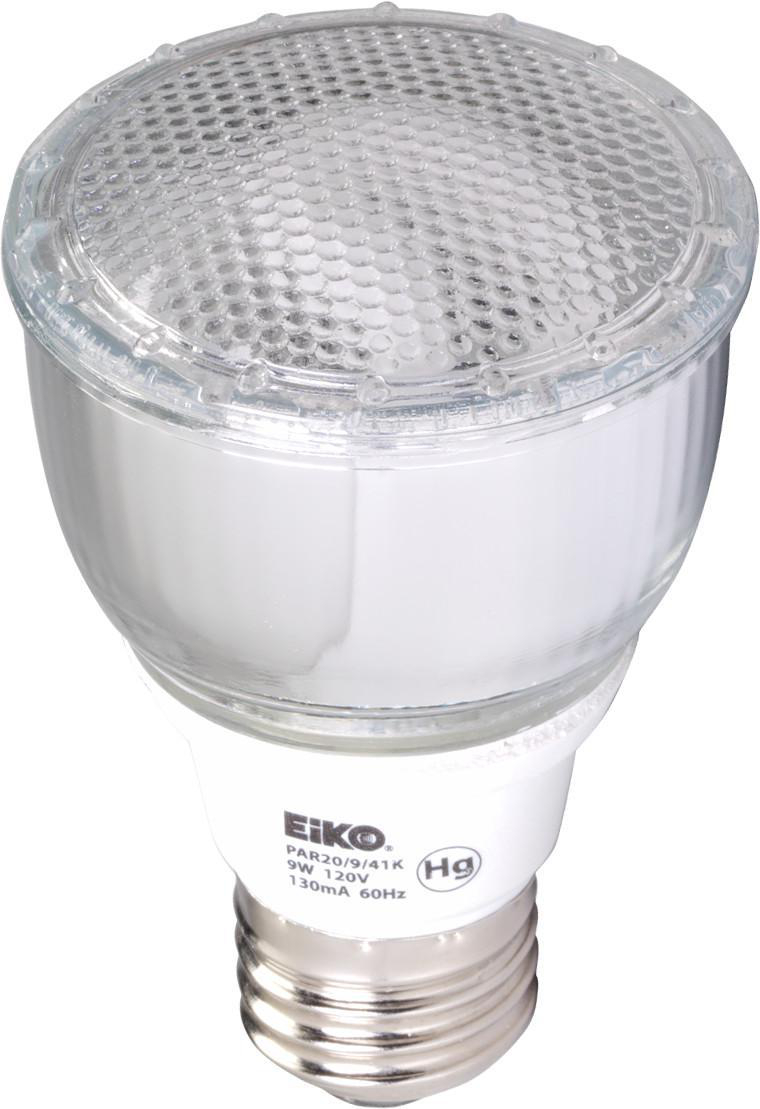 Product image for DISC FLUORESCENT PAR20 9W 120V E26 BASE