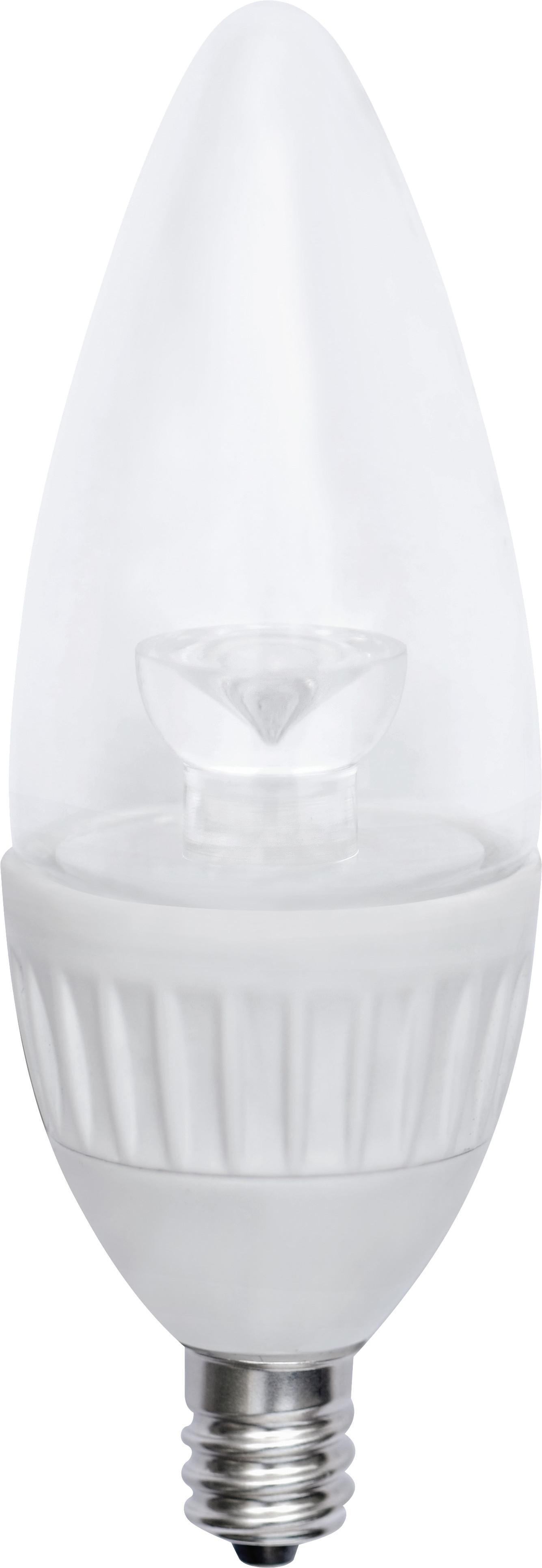 Product image for DISC LED B11 120 DEGREE BEAM, 5W - 325LM, DIMMABLE, 2700K, 80+CRI, 120VAC E12