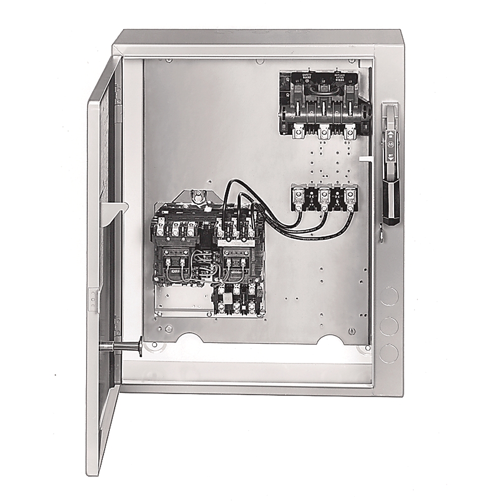 Product image for NEMA Size 1 Rvsg Combination Discon