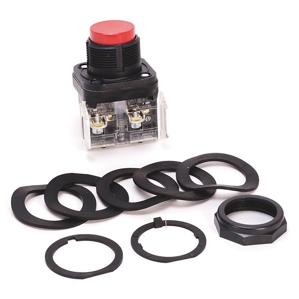 Product image for Push button extended head