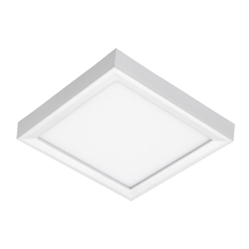 Product image for Juno SlimForm Surface Mount Downlights - Square, 5IN, 700 Nominal LM, 2700K, 90+ CRI, 120V, Forward/Reverse Phase Cut, White