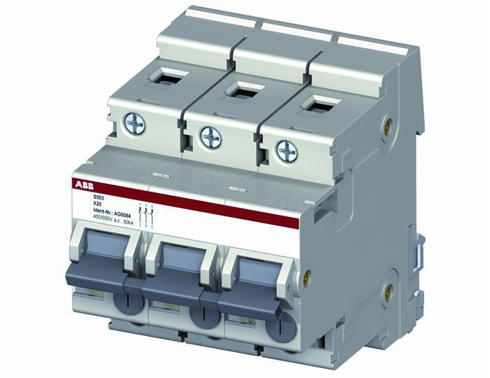 Product image for MCB S500 3P C 16A