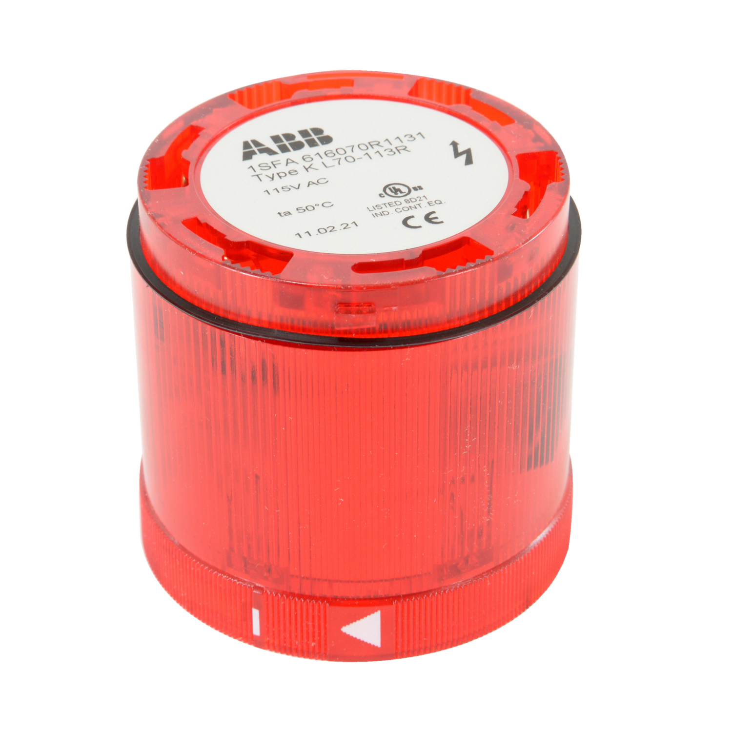 Product image for STACKLIGHT,RED,FLSHG,115VAC