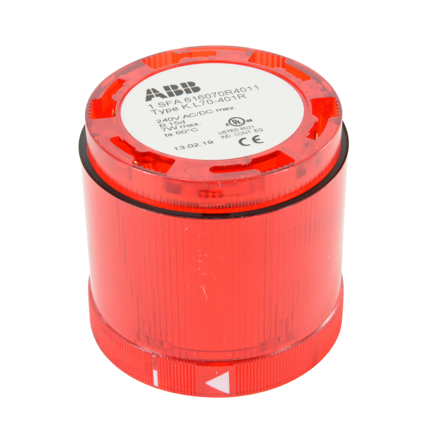 Product image for LIGHT ELEMENT, RED MAINT, 12-240V