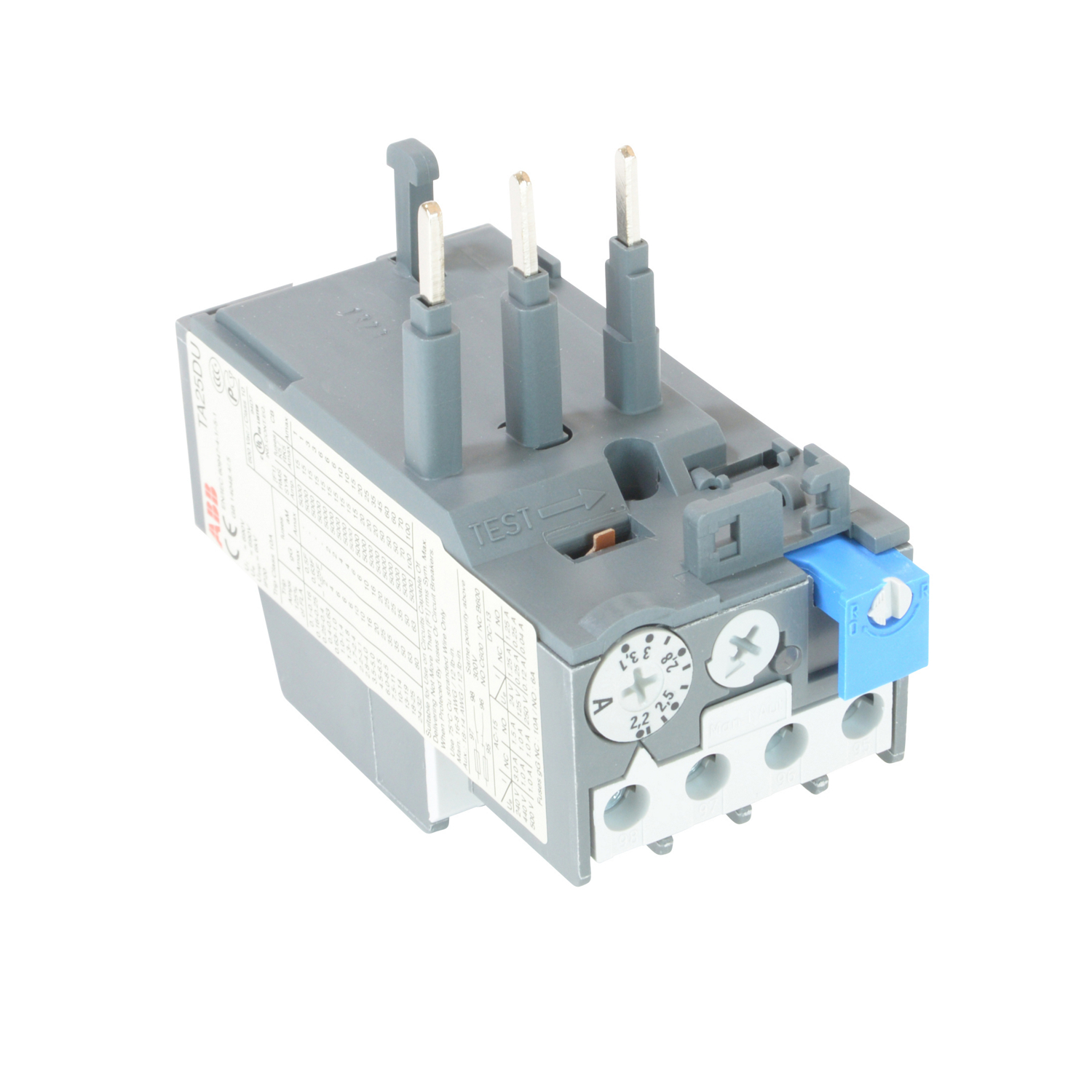 Product image for OVERLOAD RELAY 2.2-3.1A