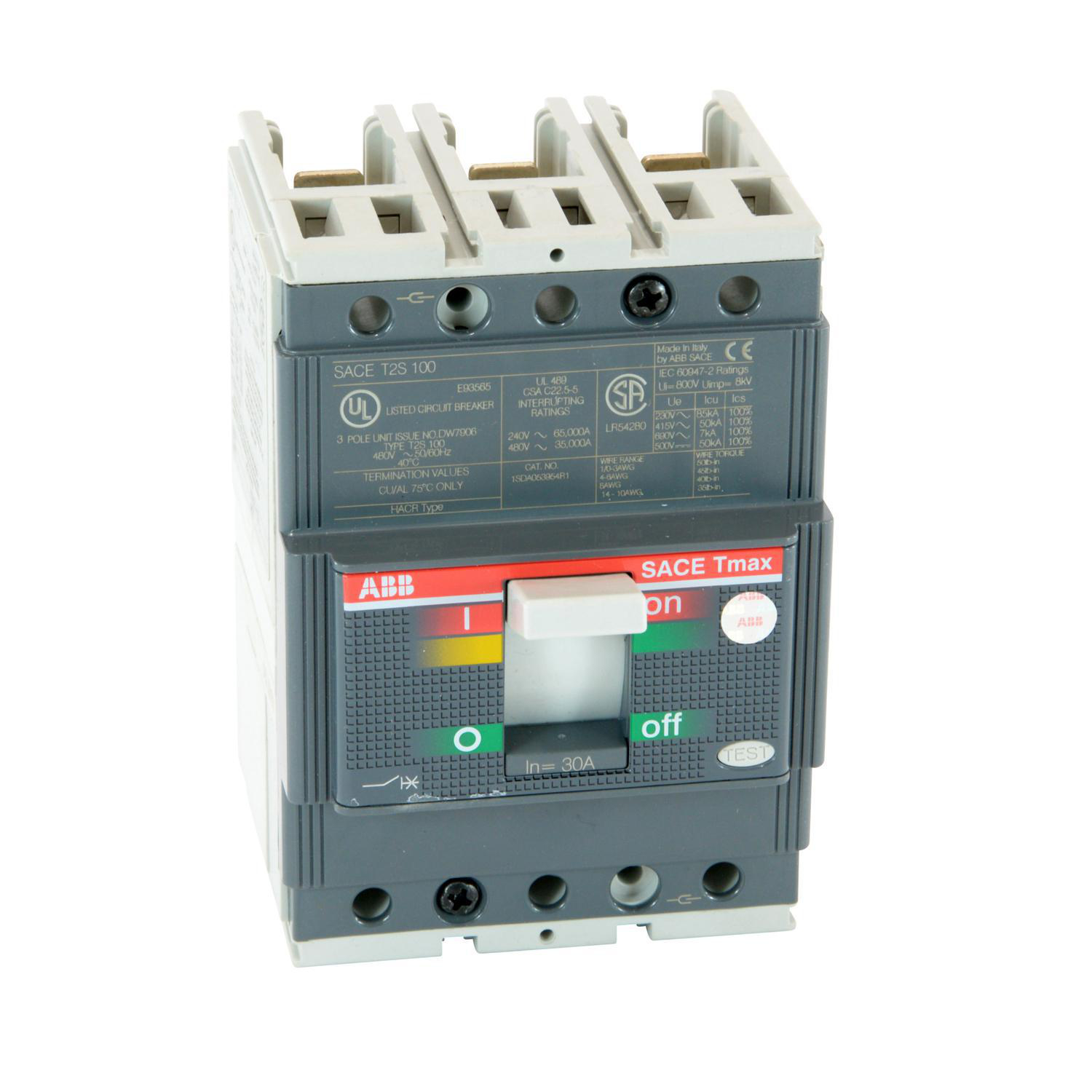Product image for BKR T2S 30A 3P T/M UL