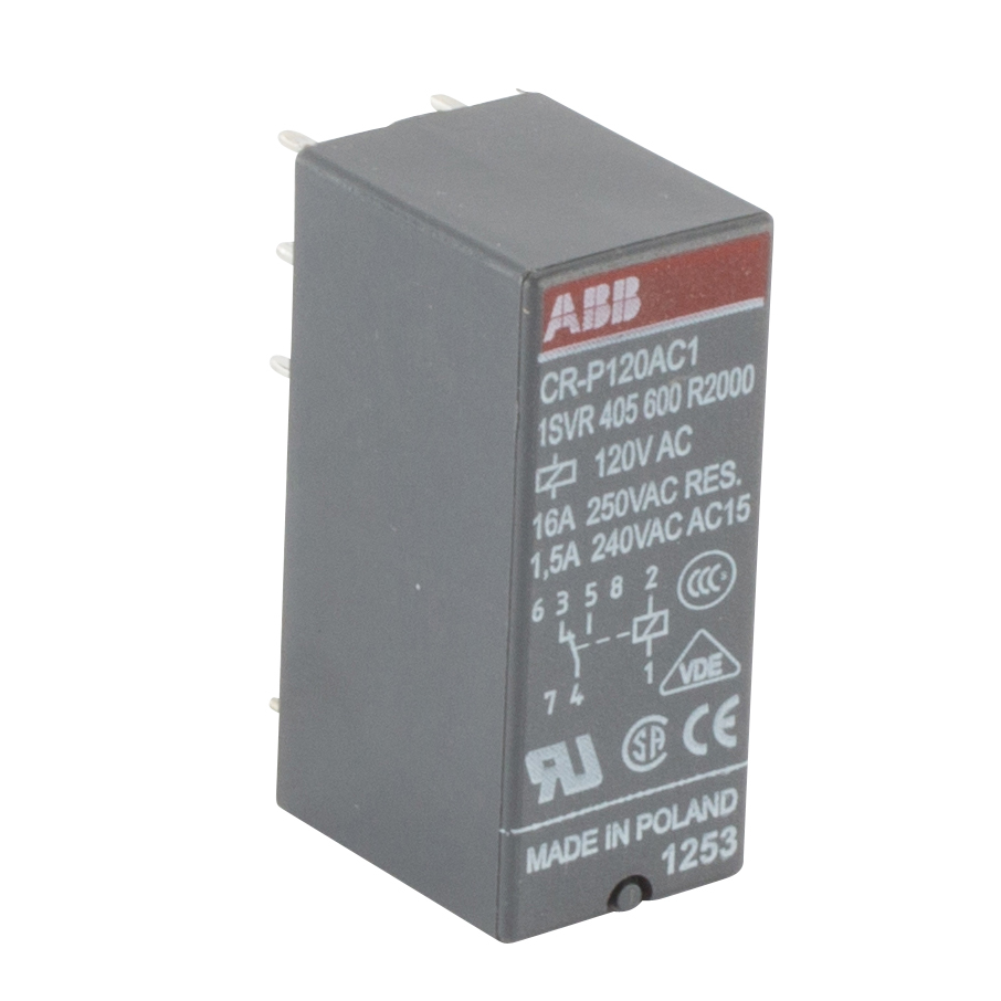 Product image for CR-P120AC1 PLUGGABLE INTERFACE REL.
