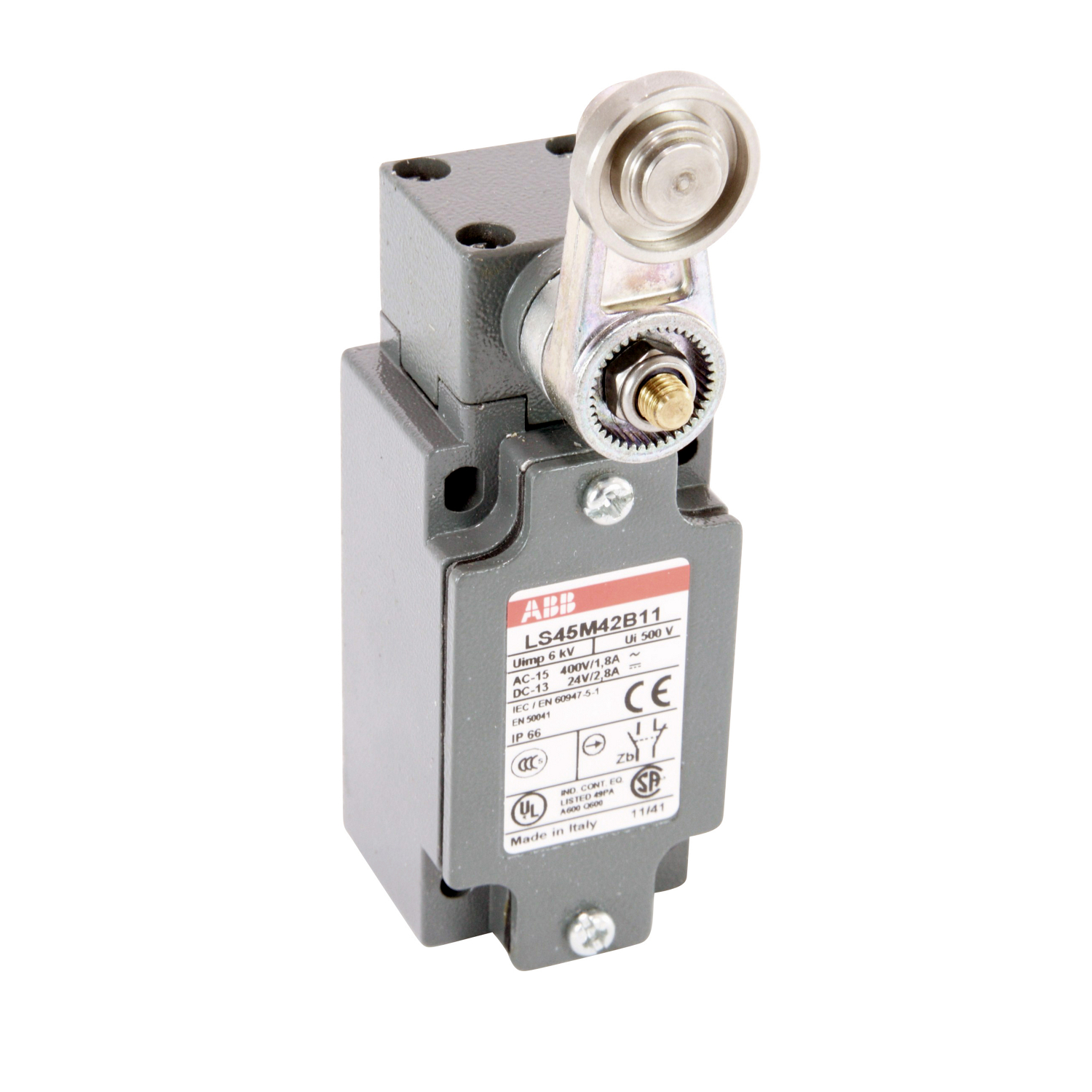 Product image for LMT SW 40MM 22MM SS ROLLER LVR