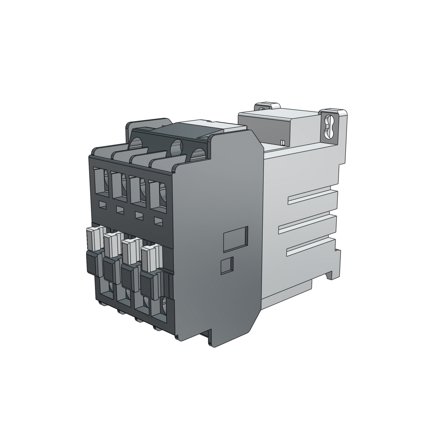 Product image for CONTROL RELAY, 4-P 3NO/1NC, 24VDC