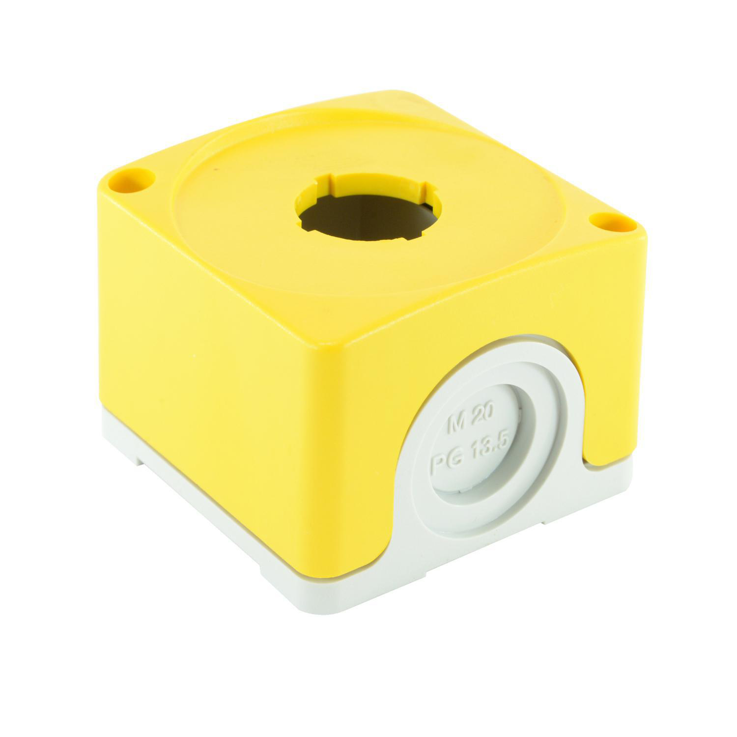 Product image for CP ENCL ESTOP YEL/LT GRY