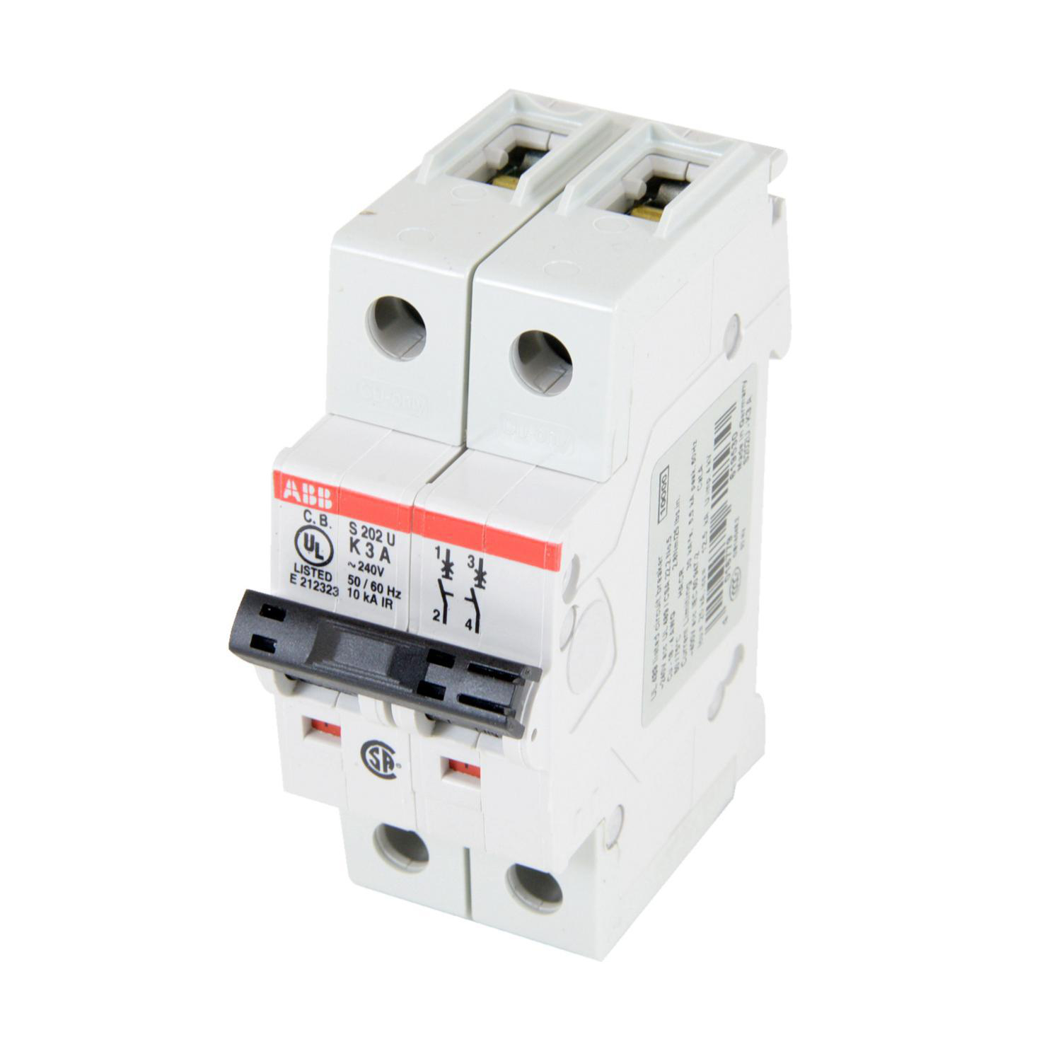 Product image for MCB 2P K 3A 240 BPCD