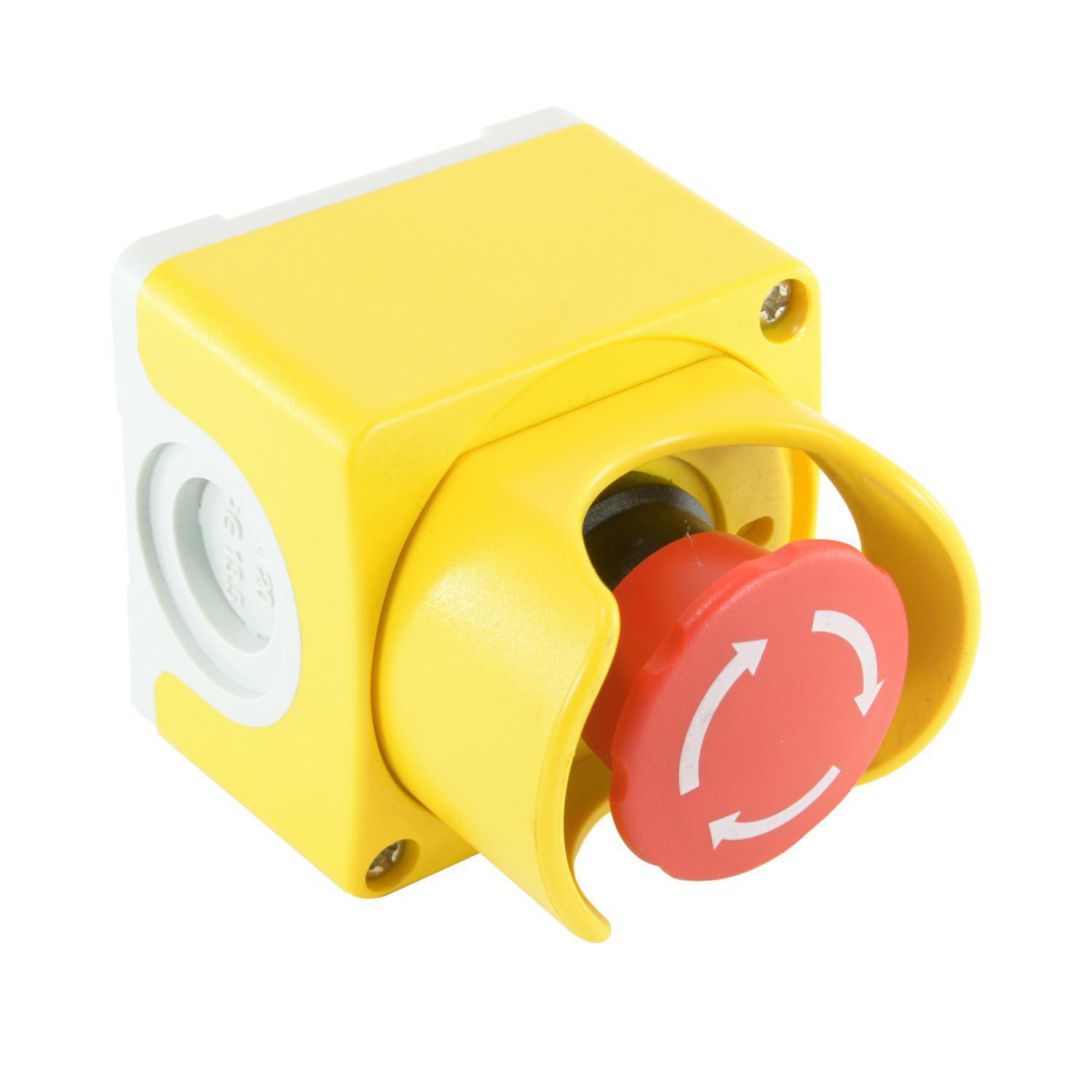Product image for CP,ENCL,YEL,SH, P-P40MM RED 2NC