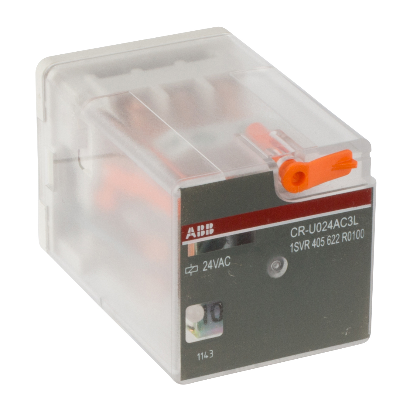 Product image for CR-U024AC3L PLUGGABLE RELAY