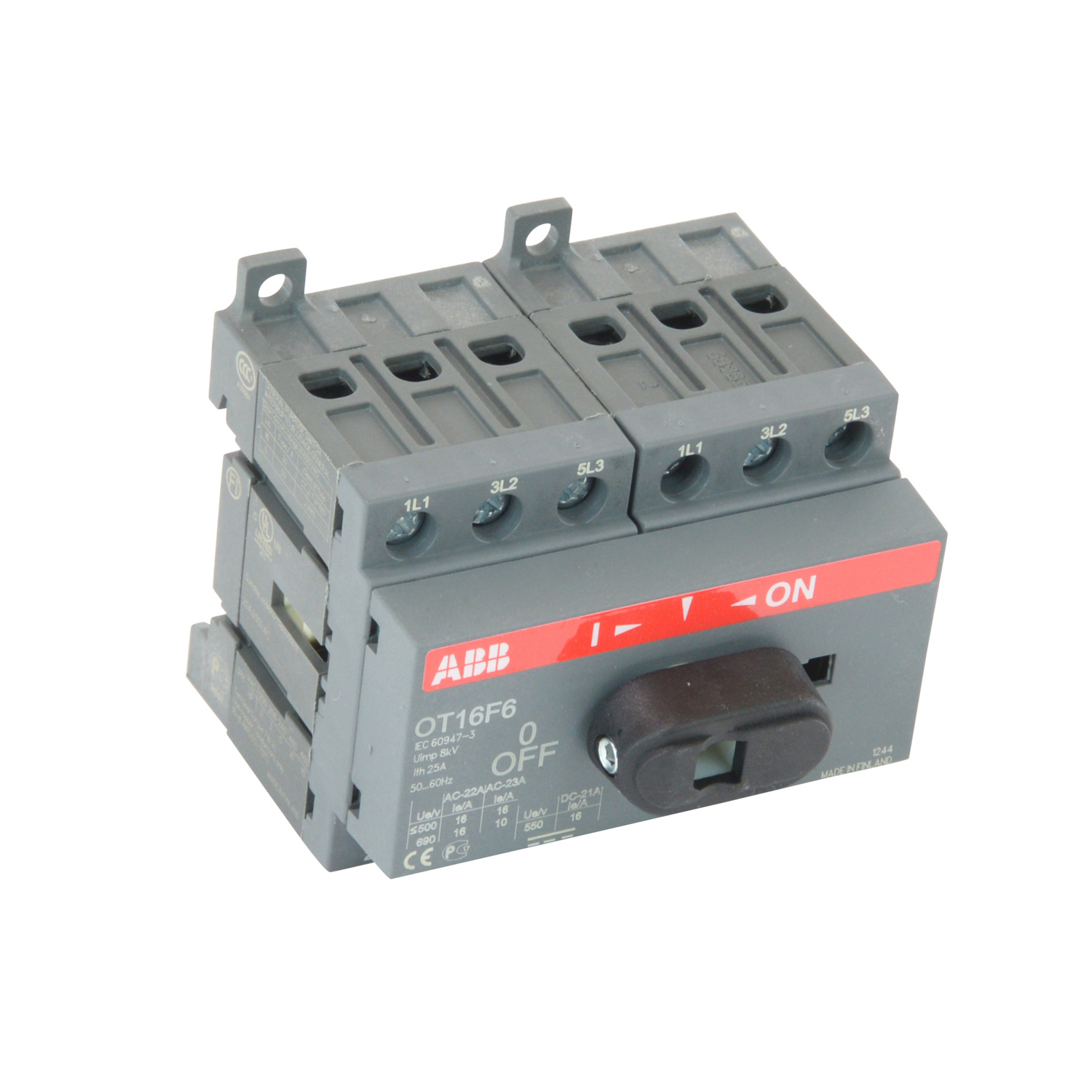 Product image for 6P 16A UL508 NF SW