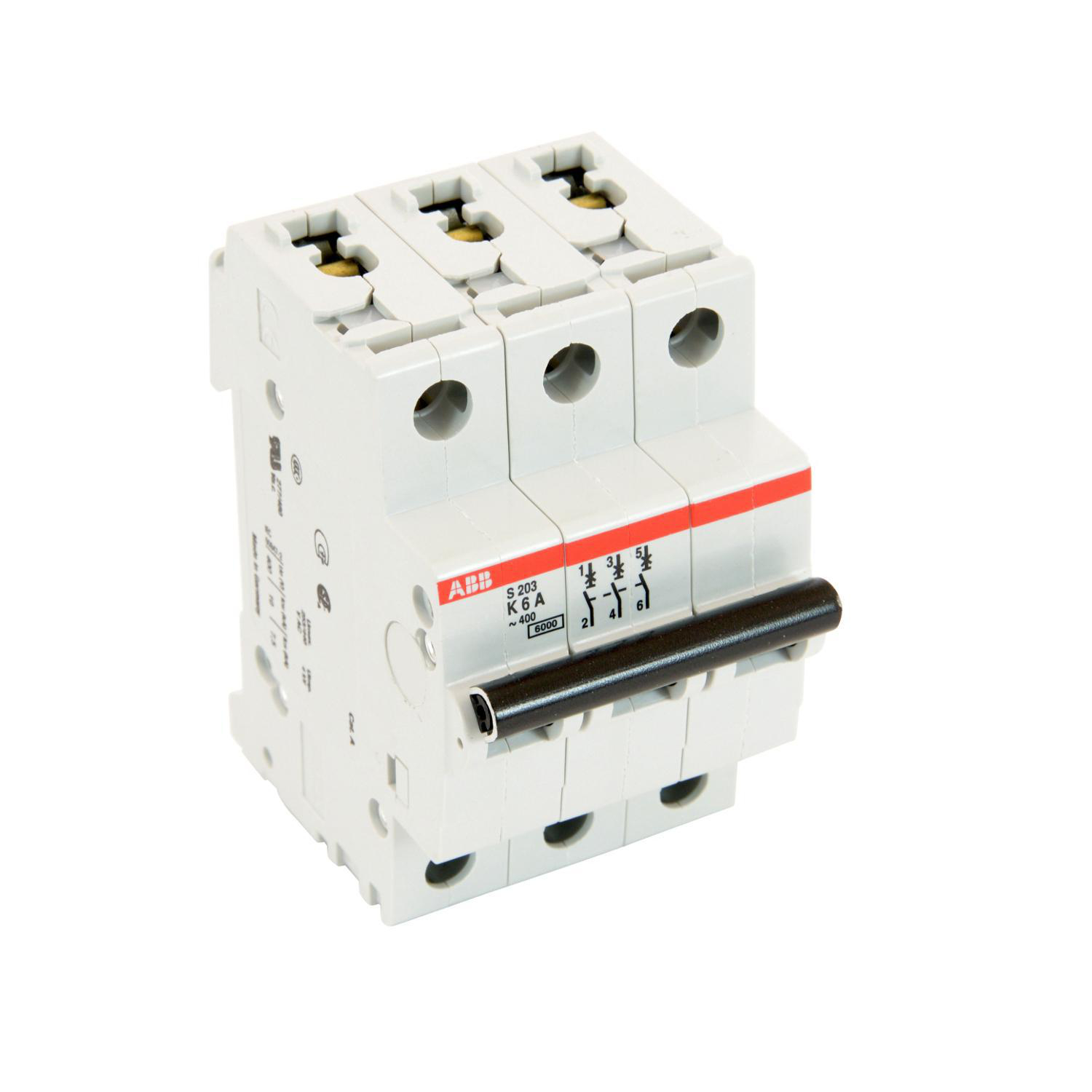 Product image for LEGACY SEE REPLACEMENT MCB 3P K 6A