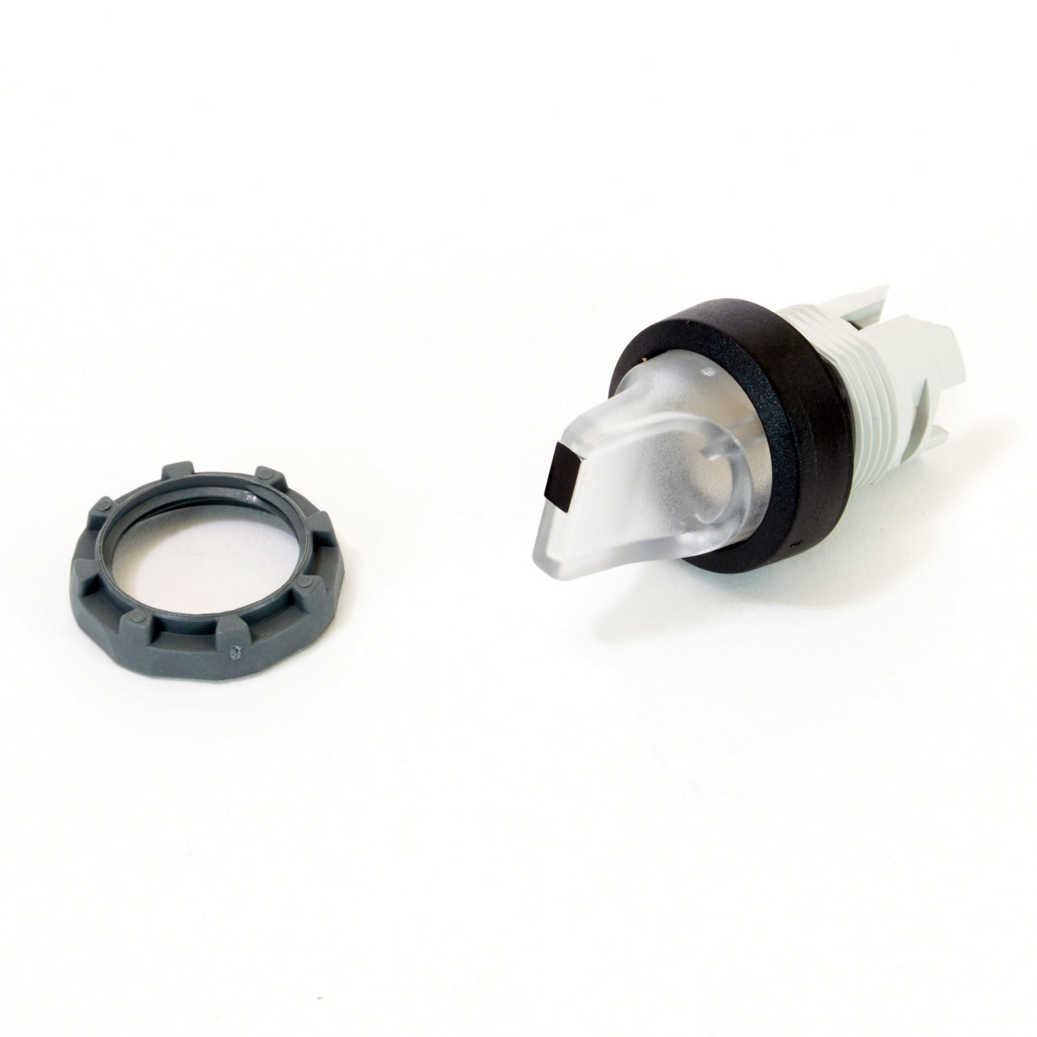 Product image for 3POS,KNOB,A-B-C,CLR,BP,ILL