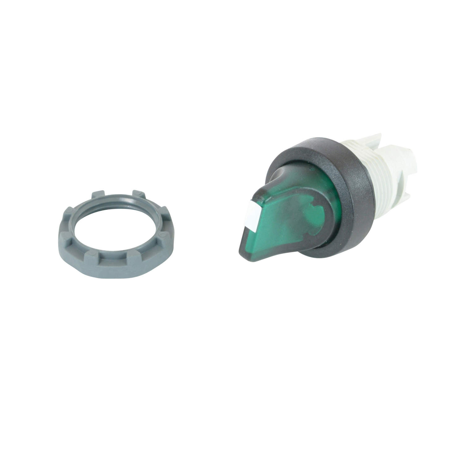 Product image for 2POS KNOB B-C GRN BP ILL