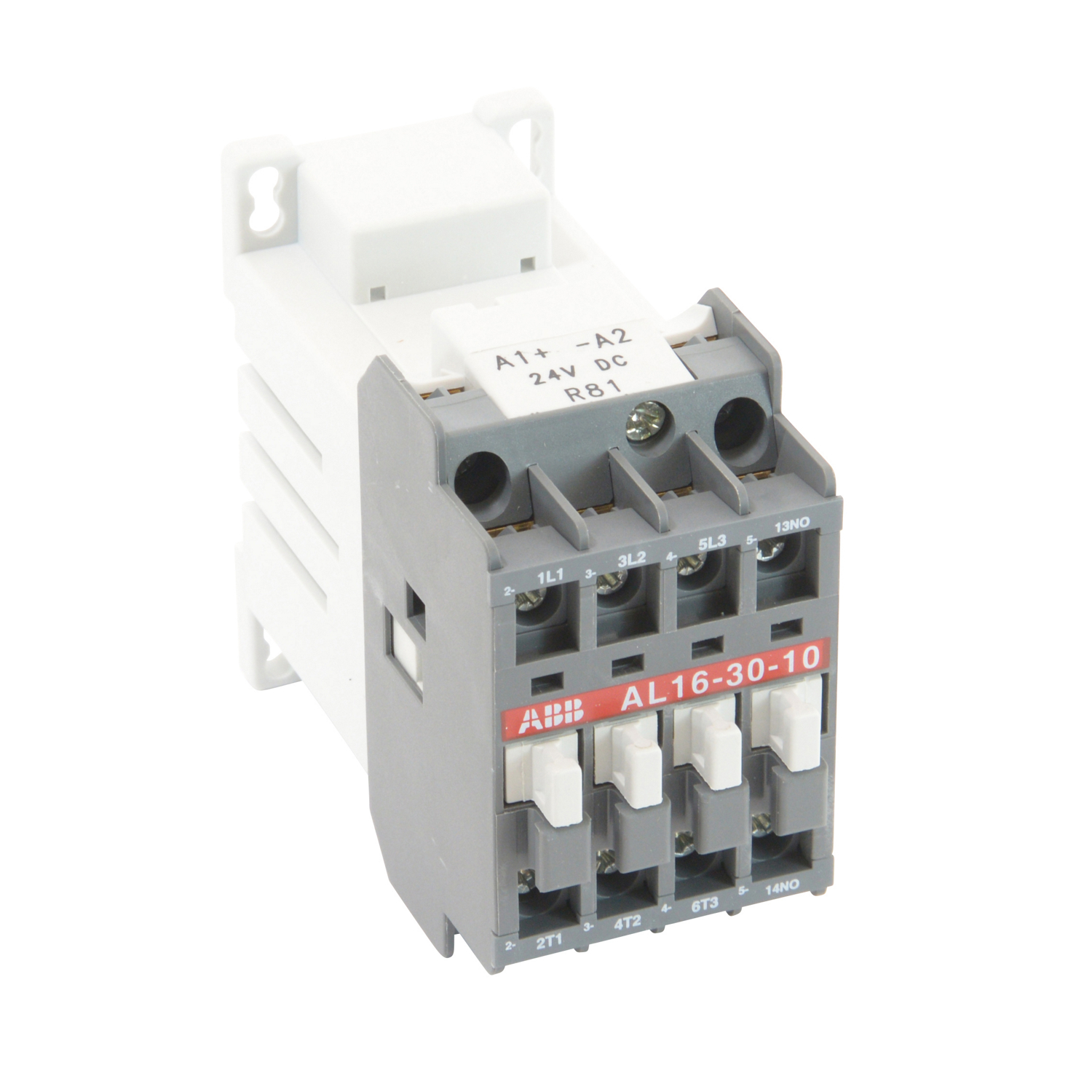 Product image for AL16,3P CONTR, 24VDC,1 NO AUX