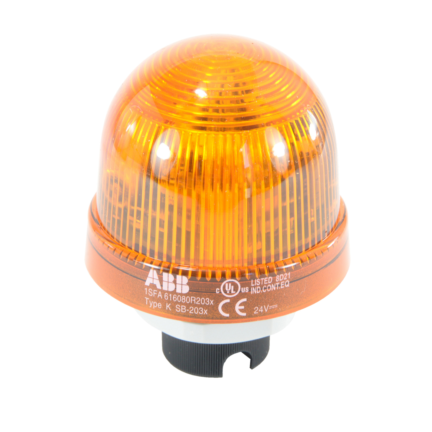 Product image for BEACON,24VDC,FLSHG,YEL