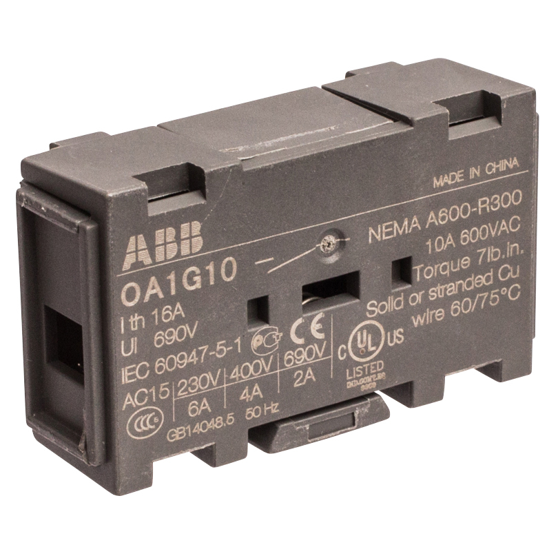 Product image for 1-NO AUX SW OT/OS
