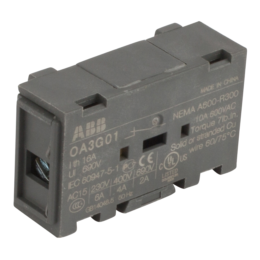 Product image for AUX SWITCH 1NC OS/OT