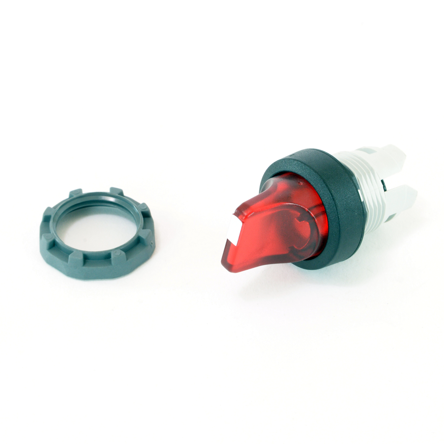 Product image for 2POS KNOB,A-C,RED,BP,ILL