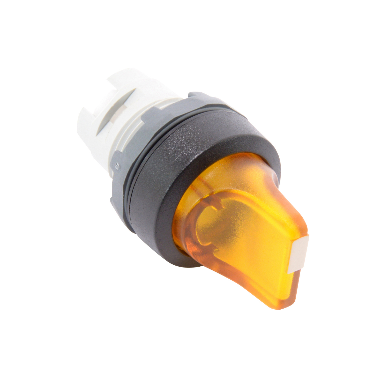 Product image for 2POS,KNOB,A-C,YEL,BP,ILL