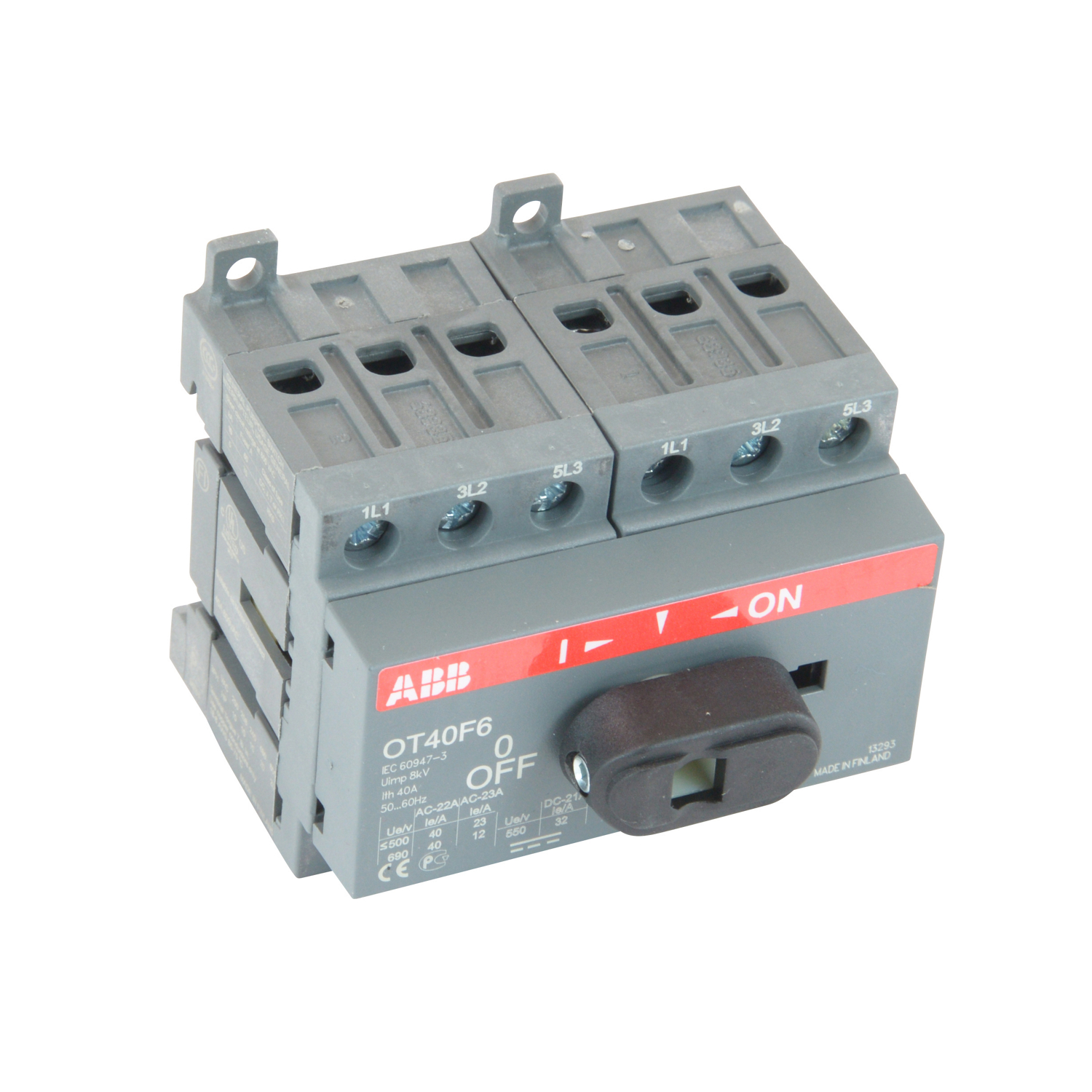 Product image for 6P 40A UL508 NF SW