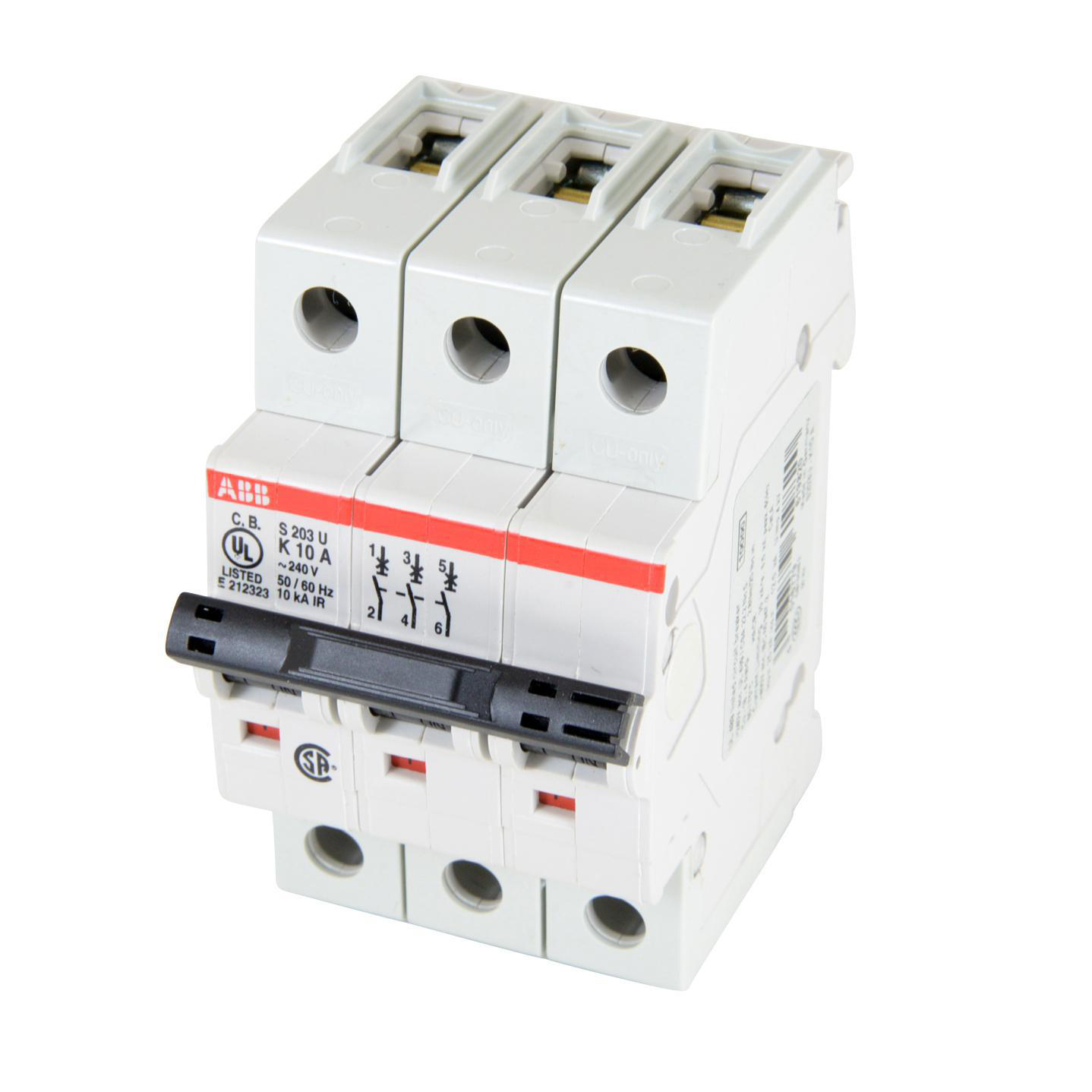 Product image for MCB 3P K 10A 240 BCPD