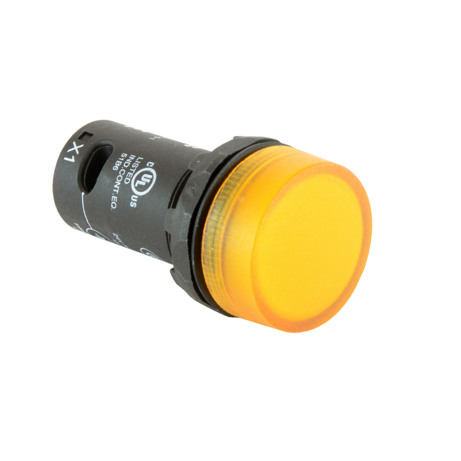 Product image for PILOT LIGHT CL2 YELLOW 24V AC/DC