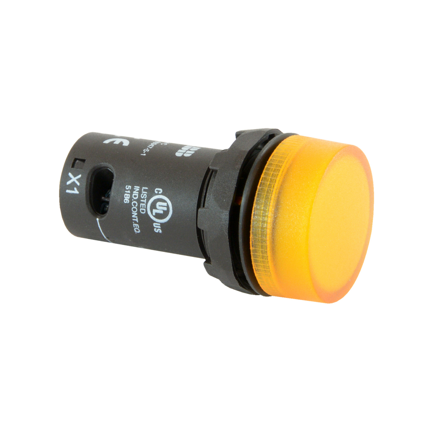 Product image for PILOT LIGHT CL2 YELLOW 110-130V AC