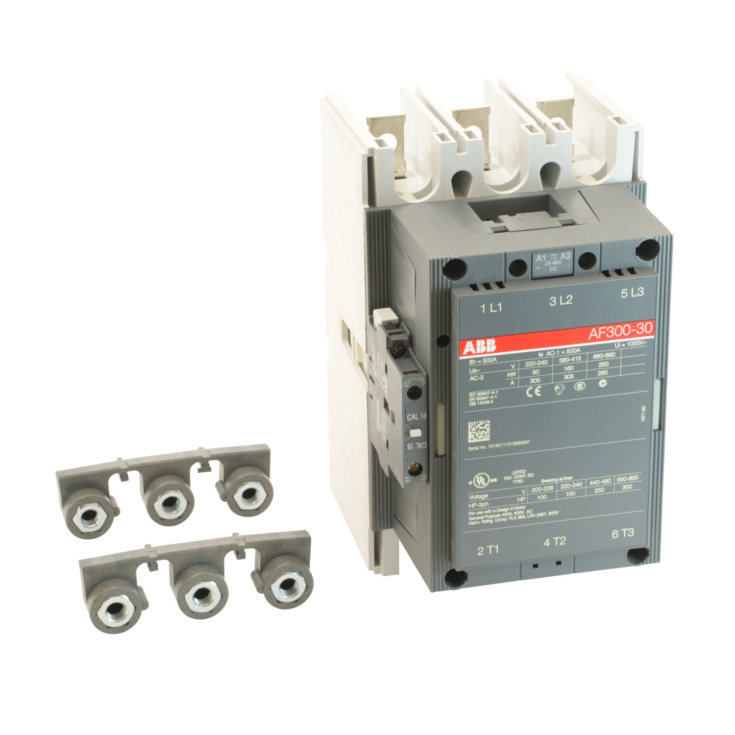 Product image for AF300,3P CONTR,20-60VDC