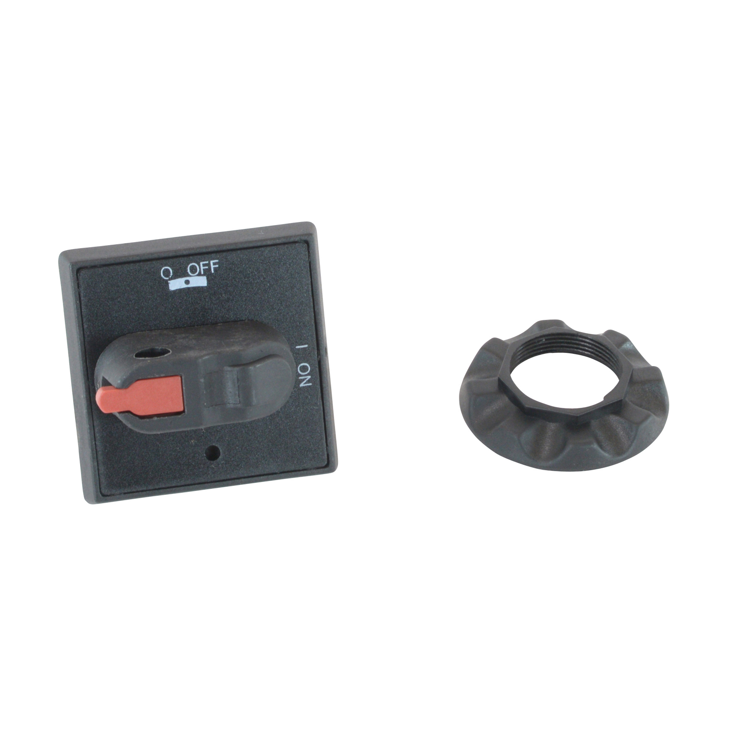 Product image for SEL HANDLE BLK DOOR MNT SNAP ON