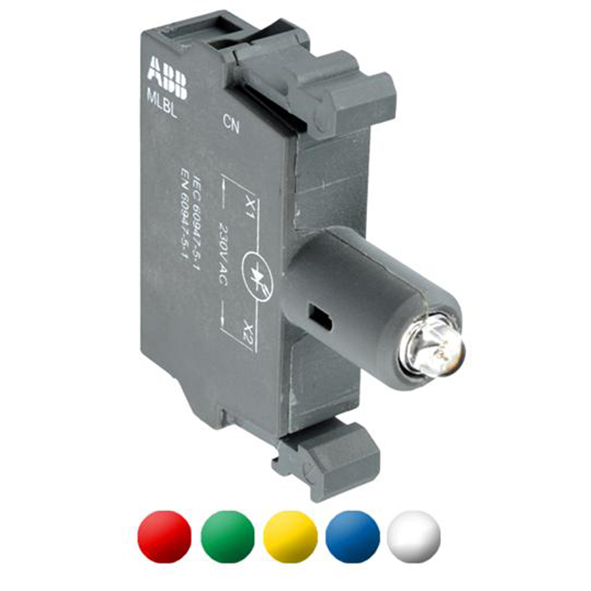 Product image for LBLK LED 230V AC RED