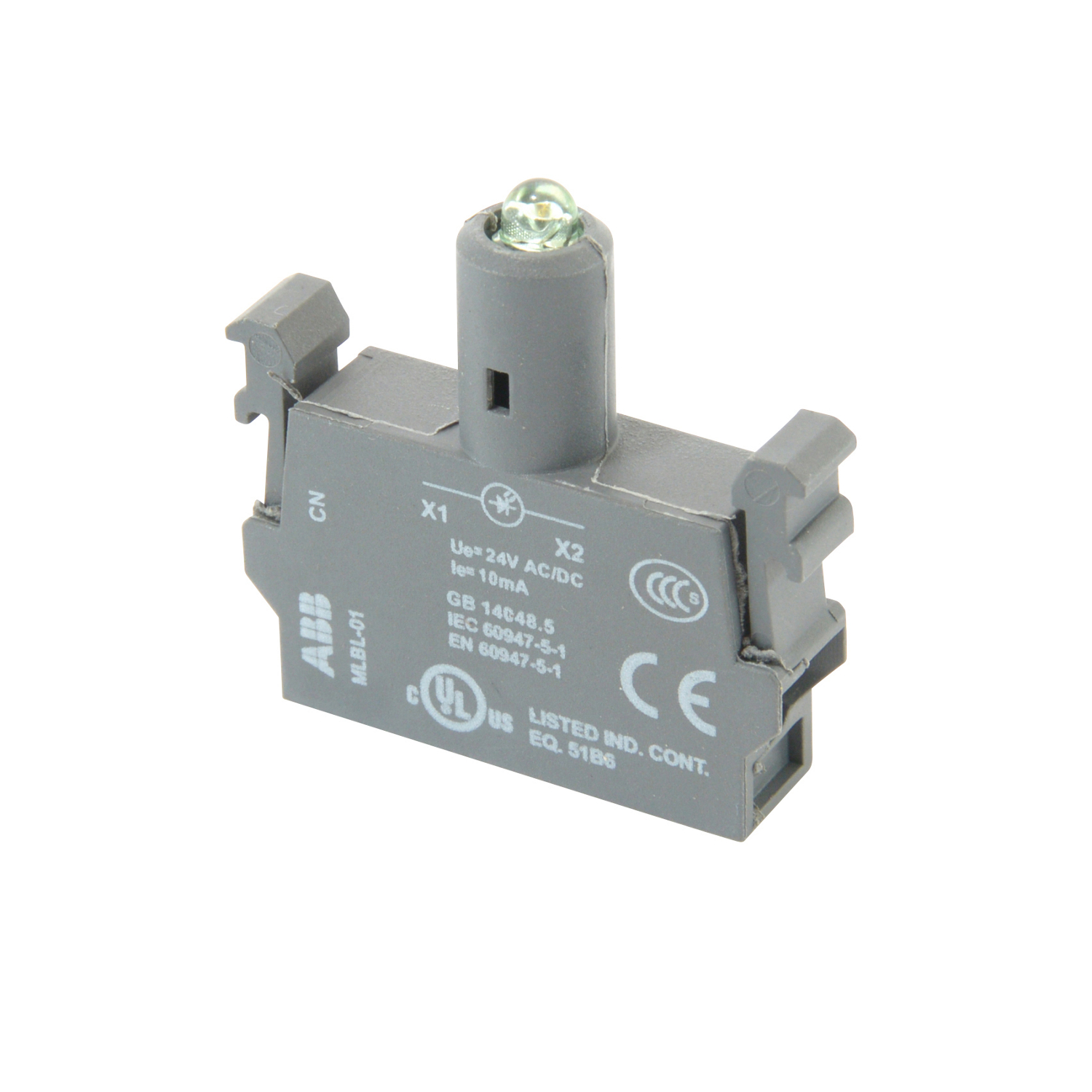 Product image for LAMP BLOCK, GREEN, LED, 24V
