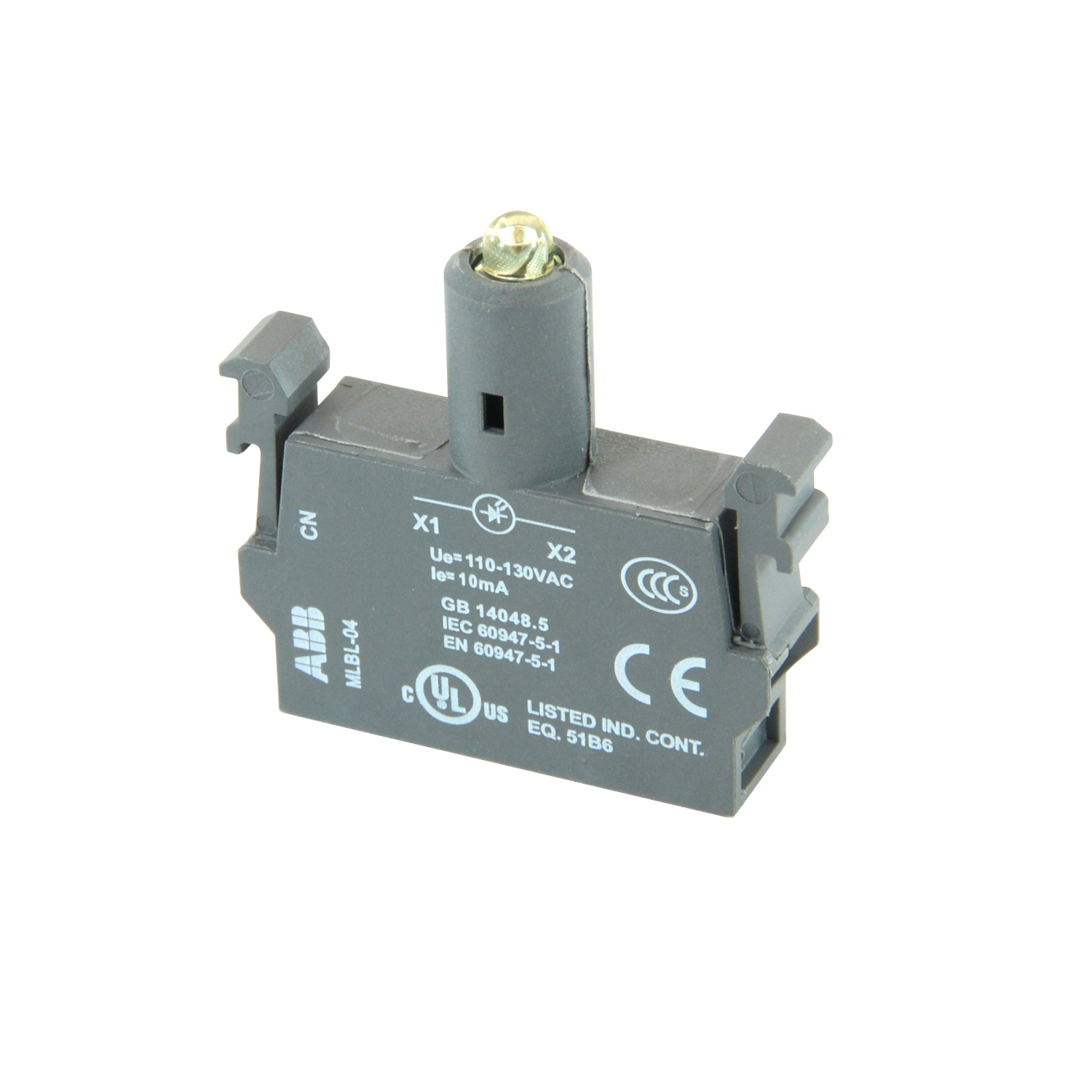 Product image for LBLK LED 110-130V AC YEL