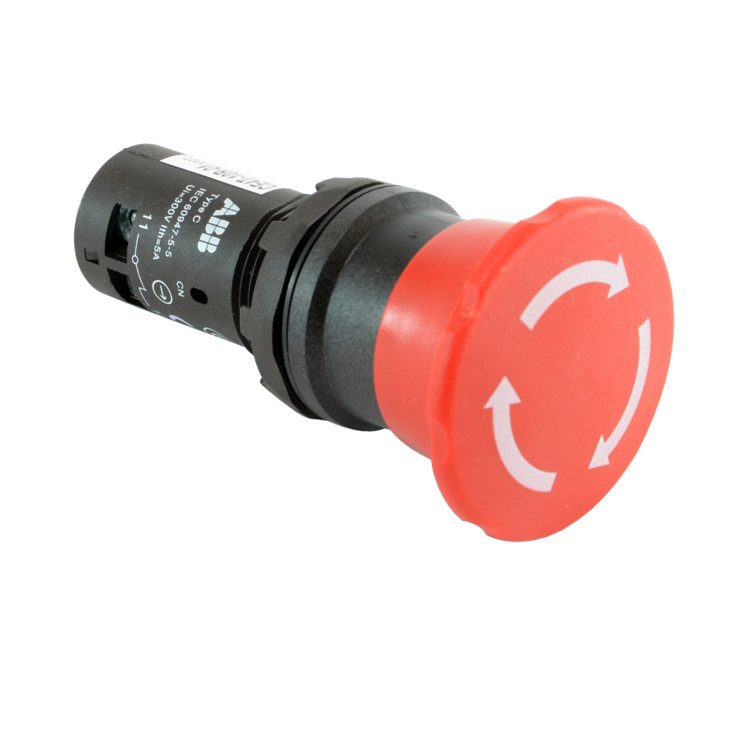 Product image for 40MM TW-REL RED, 1 NC