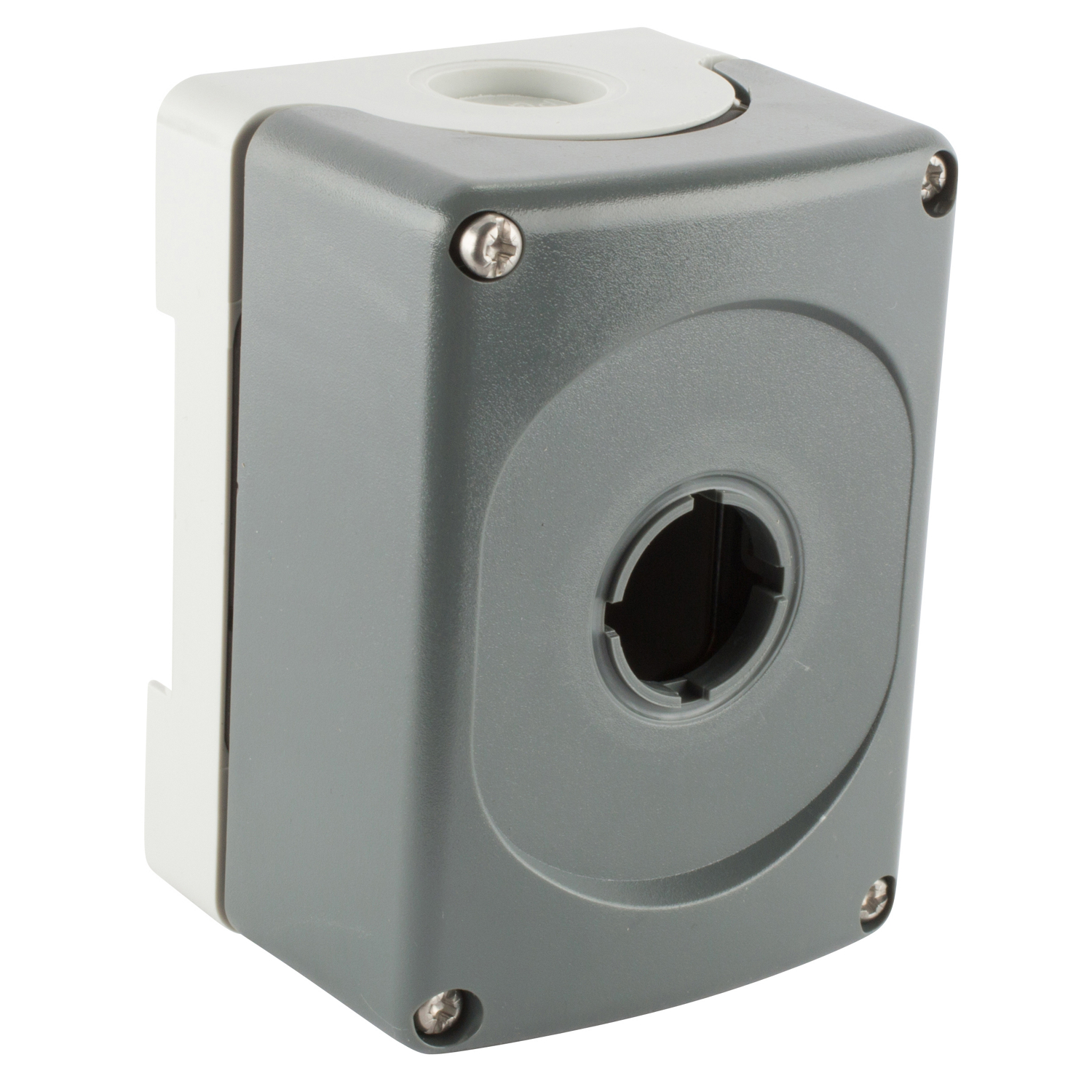 Product image for EMPTY PLASTIC ENCL 1-HOLE