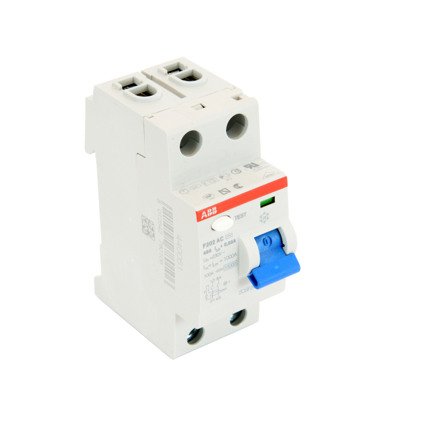 Product image for RCD F200 2P 40A 30MA