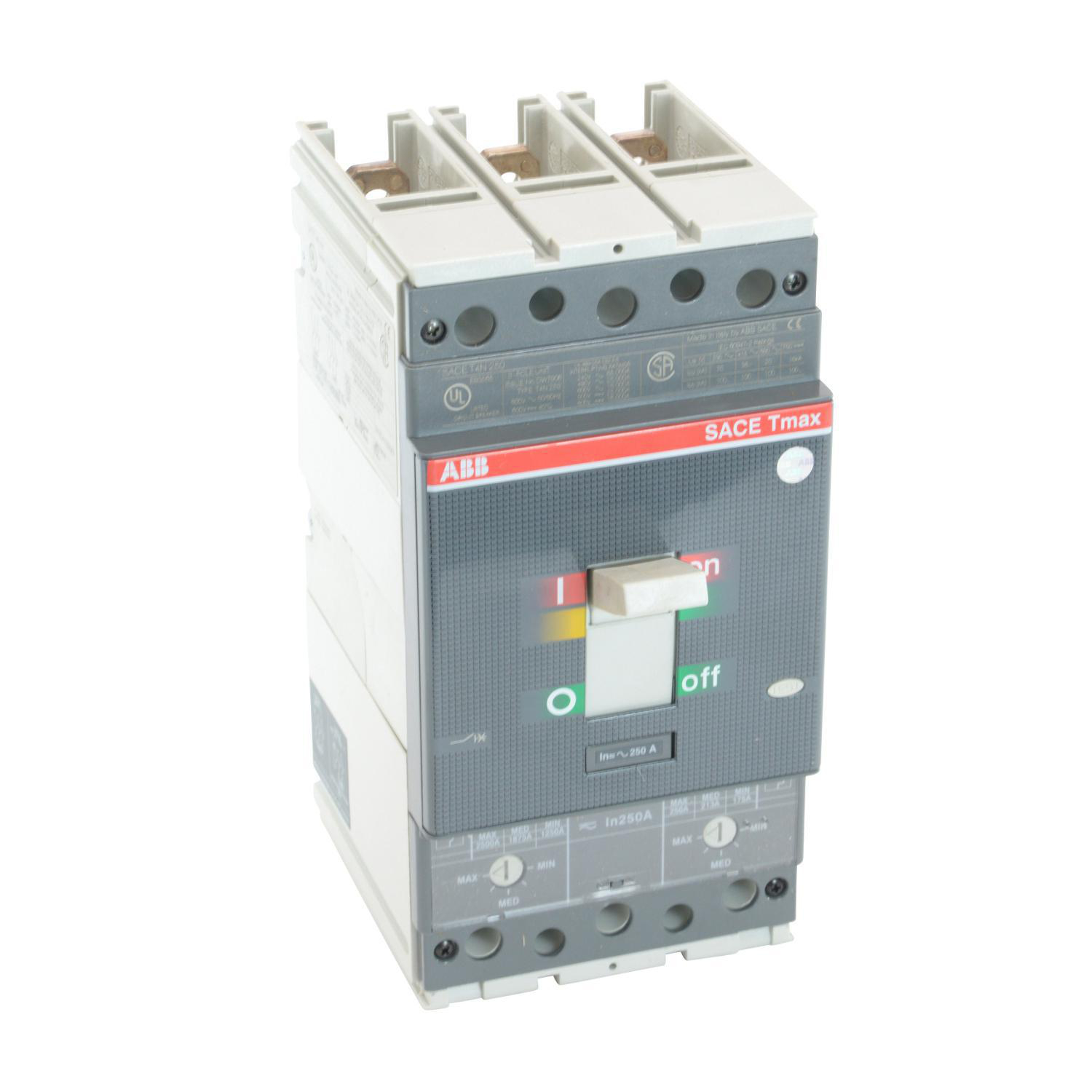 Product image for CIRCUIT BREAKER T4N 250A 3P T/M UL