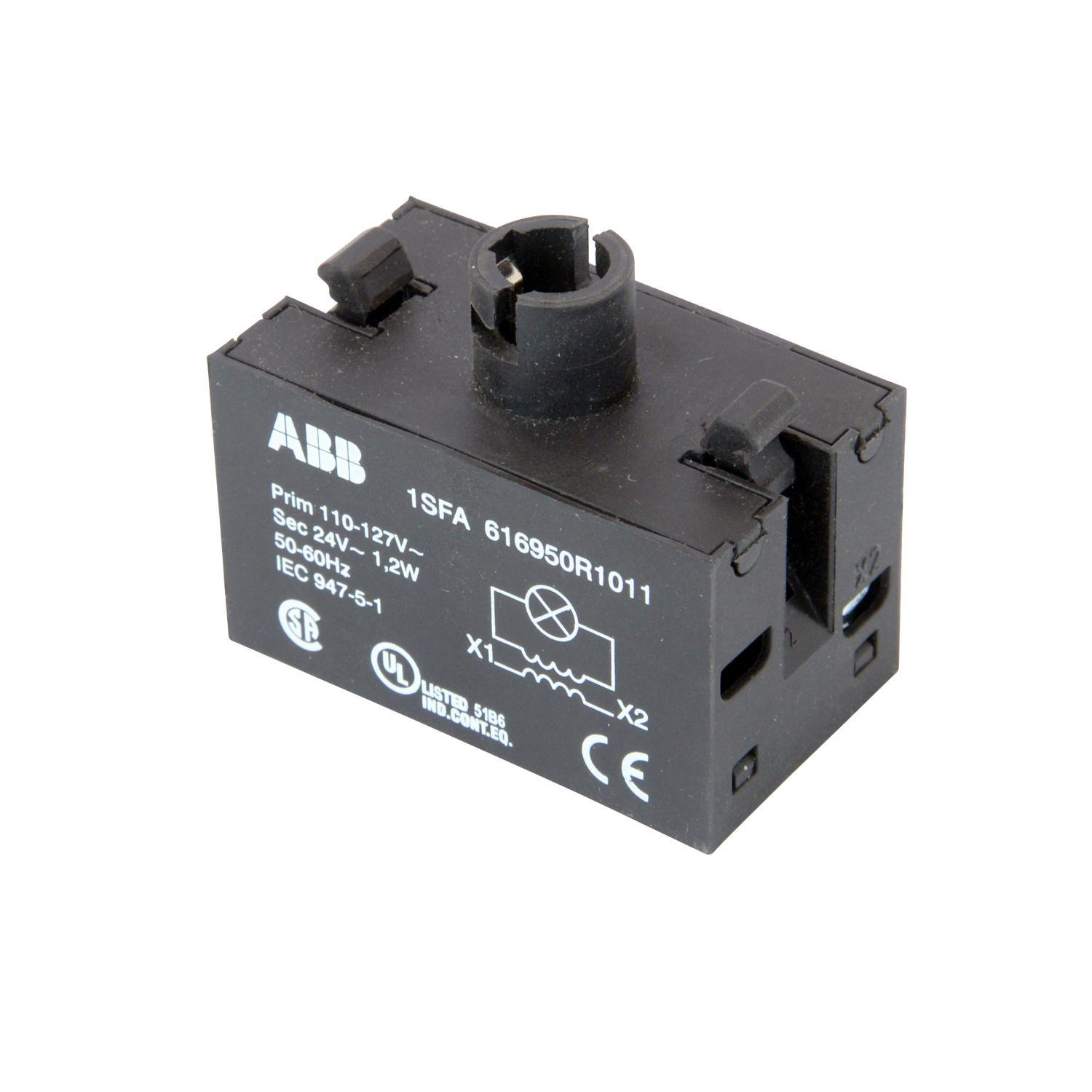 Product image for PILOT LIGHT XFMR 120/24V