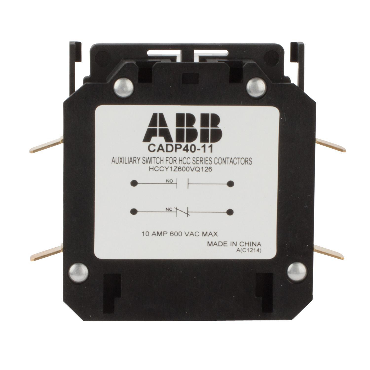 Product image for AUX CONTACT,1NO,1NC,DP20,25,30,40,