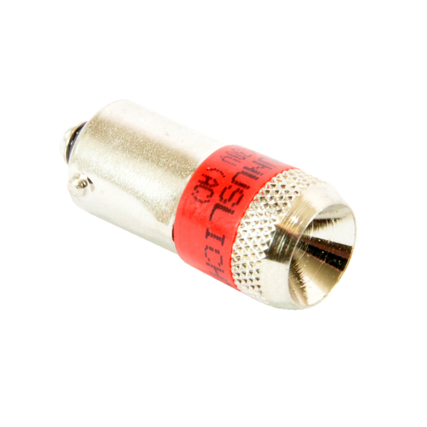 Product image for LED BULB-110-130VAC,RED
