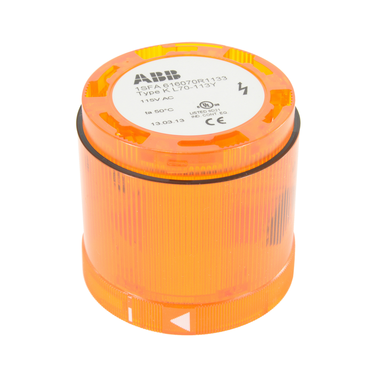 Product image for STACKLIGHT,YEL,FLSHG,115VAC
