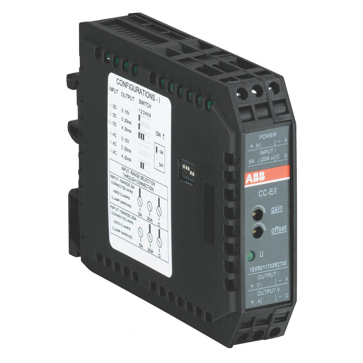 Product image for CC-E IAC/V 0-5A 0-20A/AC/0-10V