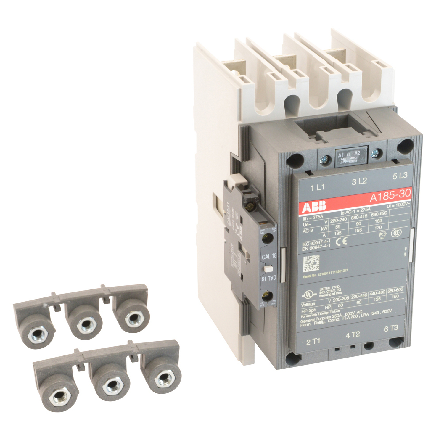 Product image for A185,3P CONTR,24/50/60