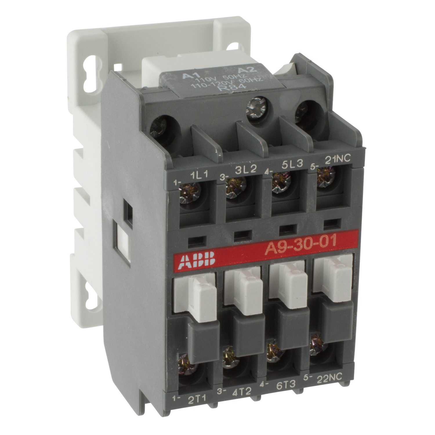 Product image for CONTACTOR, 3P, 115VCOIL, 21A MAX